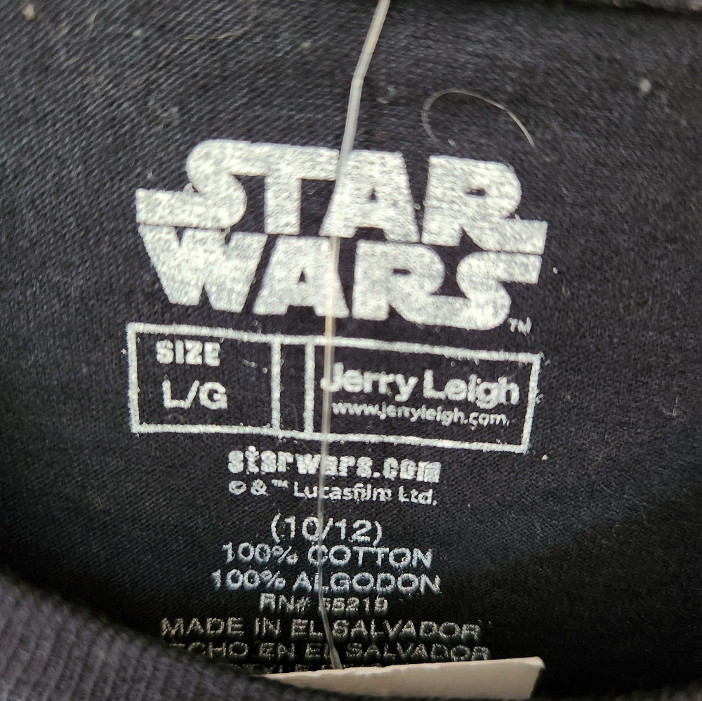 Star Wars Boy's The Child Black T-Shirt Large 10/12 NWT - Picture 2 of 6